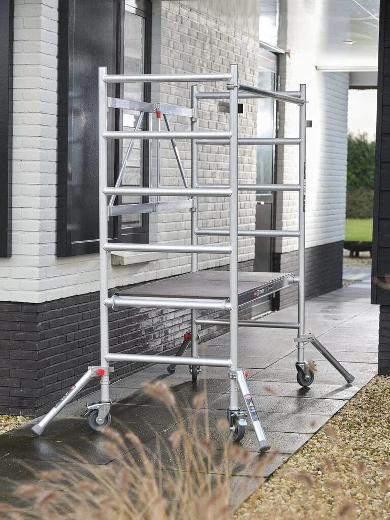 Aluminum Mobile Folding Tower (Module A+B) | Tvoris