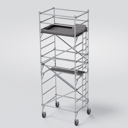 Tvoris Platus aliumininis bokštelis 2,5 x 1,35 x 5,92 m